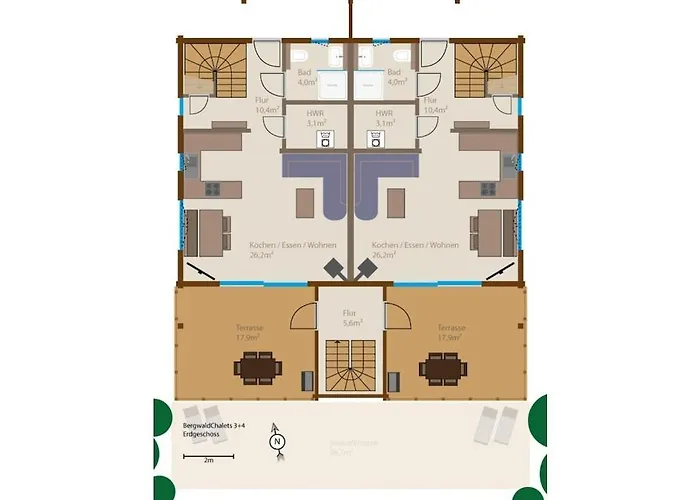 Bergwaldchalet Wellness 6 *