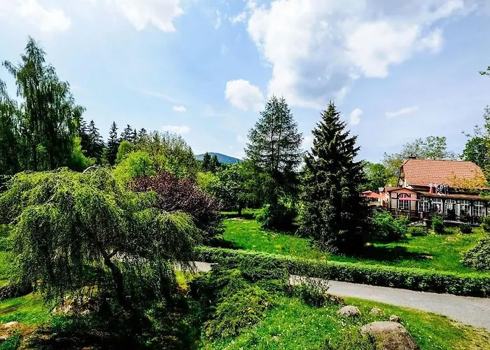 Semesterbostad Bergwaldchalet Wellness 6 *