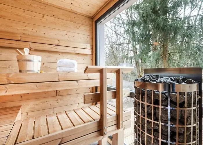 Bergwaldchalet Wellness 6 Semesterbostad *