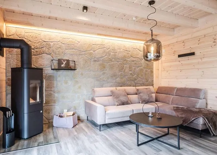 Bergwaldchalet Wellness 6 Semesterbostad